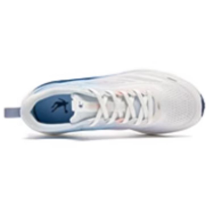QIAODAN Cushioning Rebound Low top Casual Sprint Running Shoes Women’s White Purple Blue