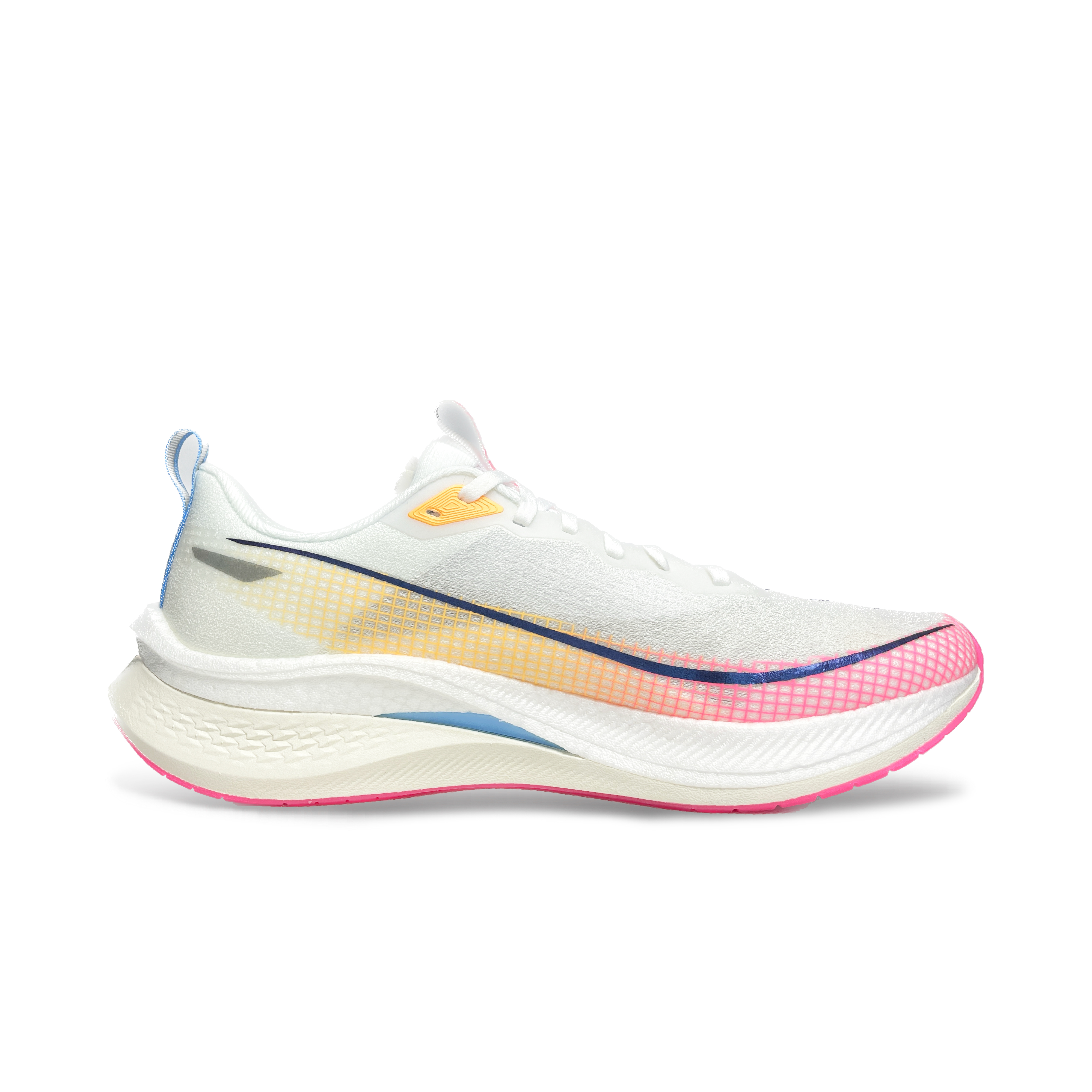 Li Ning Red Hare 7 Pro Cushioning Slip Resistant Abrasion Resistant Low top Running Shoes Women’s White Pink