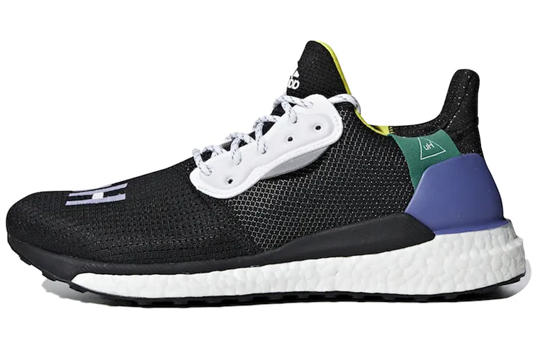 Solar Hu Pharrell x Solar Hu Adidas Glide 'Black'