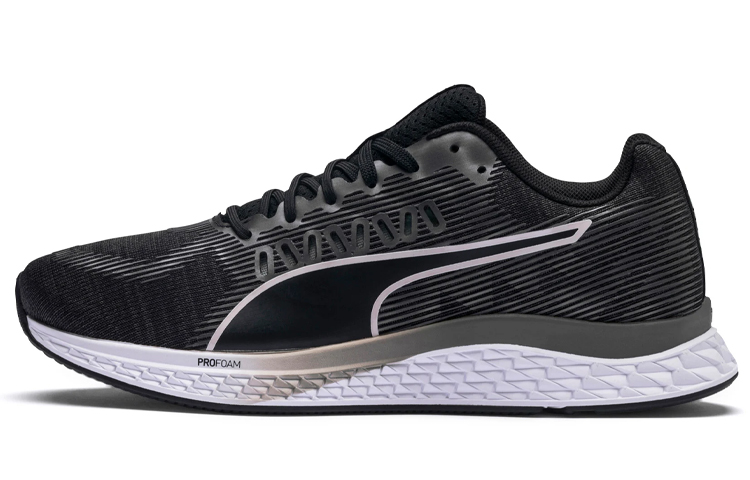 PUMA Speed Sutamina Cushioning Low top Running Shoes Women's Black White
