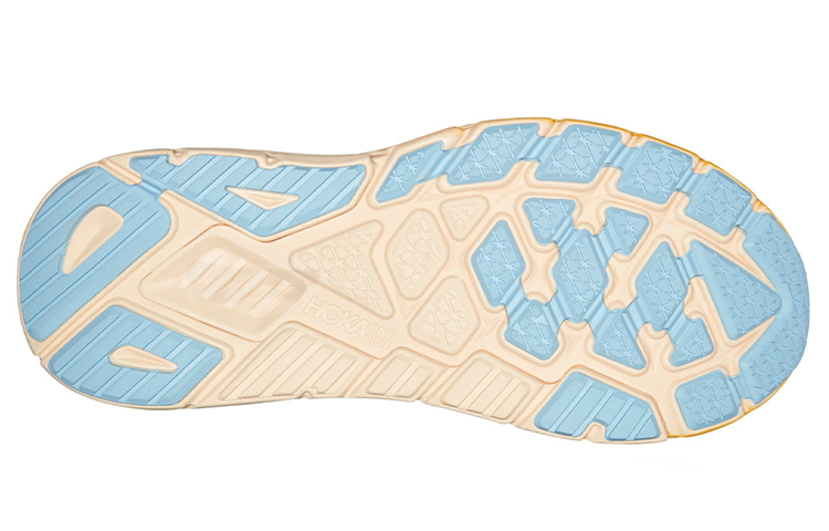 HOKA ONE ONE Arahi 6 Fiesta Amber Yellow