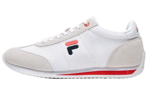 FILA Jogger Mesh, Textile Cushioning Abrasion Resistant Breathable Low top Running Shoes Women's White