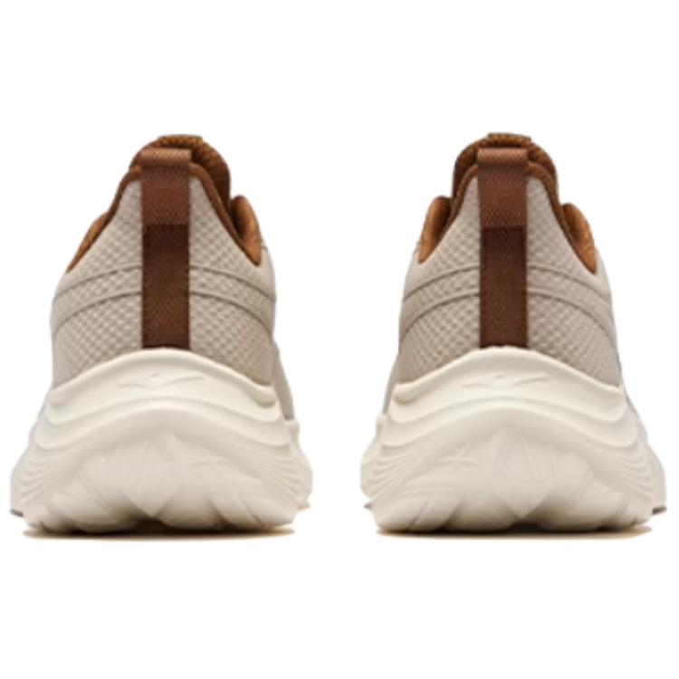 Erke Breathable And Wear resistant Low top Casual Running Shoes Men’s Beige