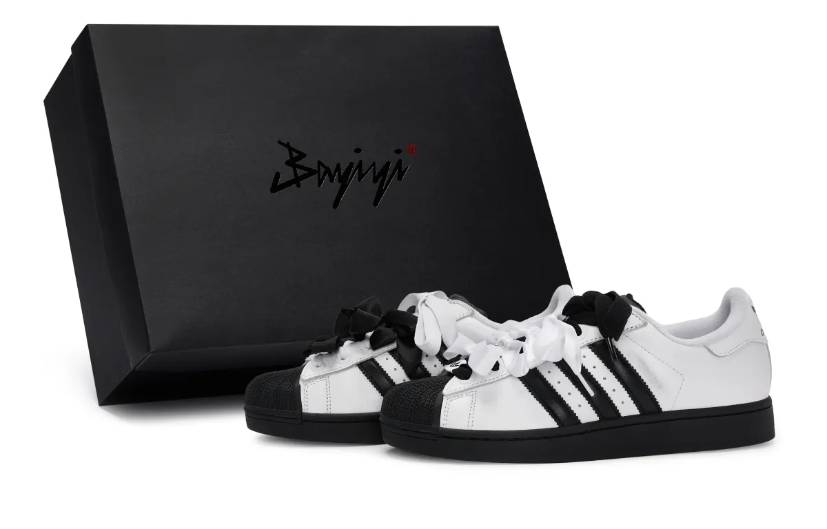 Adidas Originals Superstar 2 811 Manufacturing, Moonlit Swan, Special Shoe Box Slip Resistant Abrasion Resistant