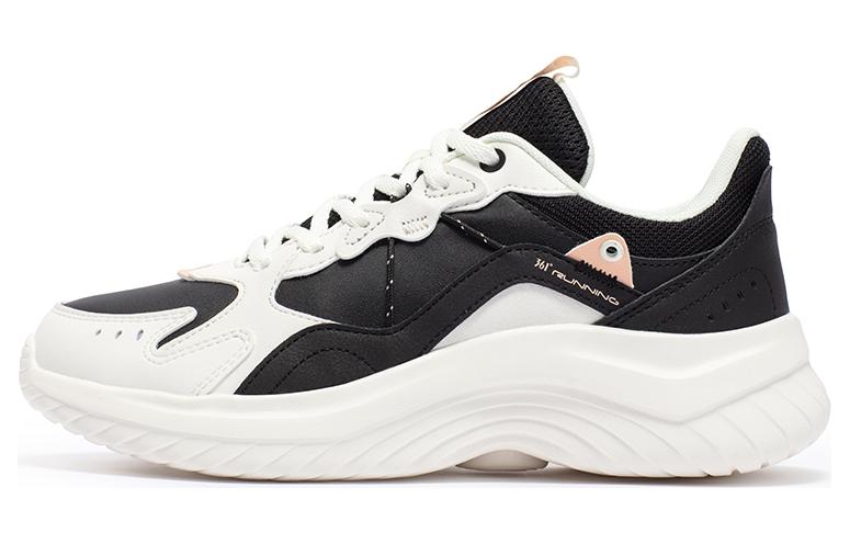 361° Versatile Cushioning Breathable Low top Running Shoes Women’s Black White