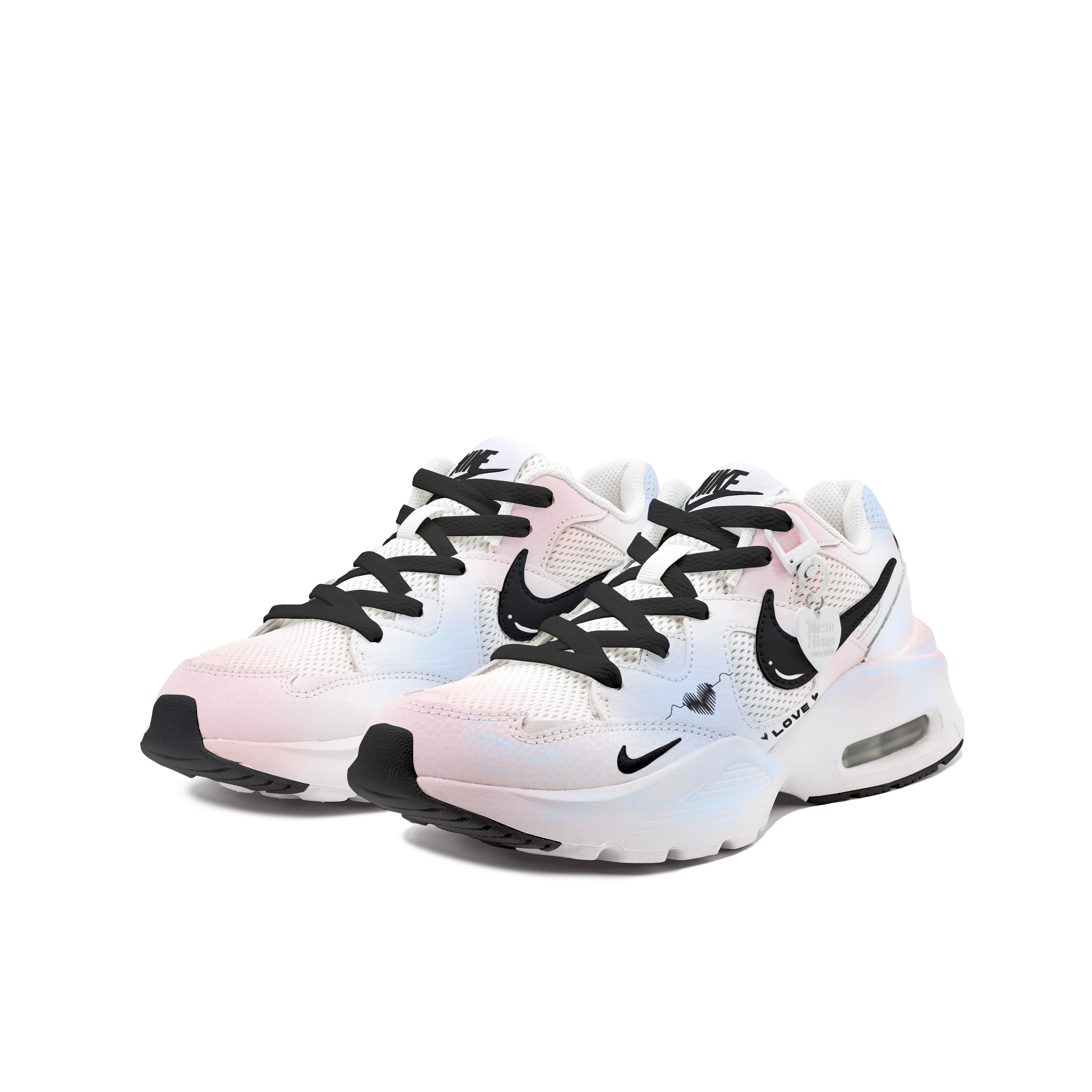 Nike Air Max Fusion Slip Resistant Abrasion Resistant Slip Resistant Abrasion Resistant Low top Casual Running Shoes