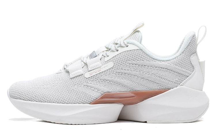 Erke Running Shoes Women’s Low Top Ivory White