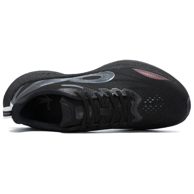QIAODAN Light Speed 5.0 PLUS Cushioning Breathable Lightweight Low top Training Racing Running Shoes Men’s Black