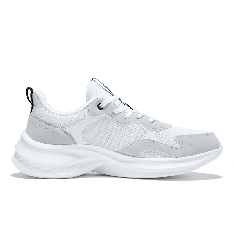 361° Cushioning Breathable Lightweight Low top Casual Running Shoes Men’s Feather White Photon Gray