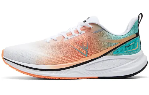 PEAK Running Shoes Men's Low Top Ecru Orange
