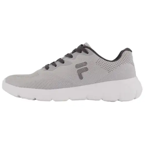 FILA Comfortable Cushioning Slip Resistant Low top Running Shoes Men's Gray