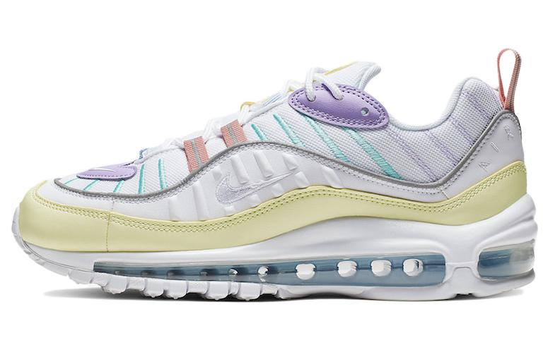 Женские кроссовки Nike Nike Air Max 98 (желтый / белый / фиолетовый)