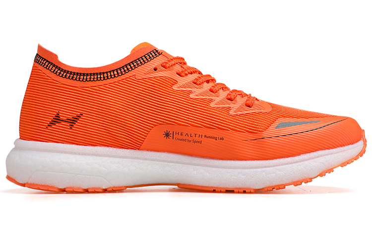 HEALTH 5019S Running Shoes Unisex Low Top Orange