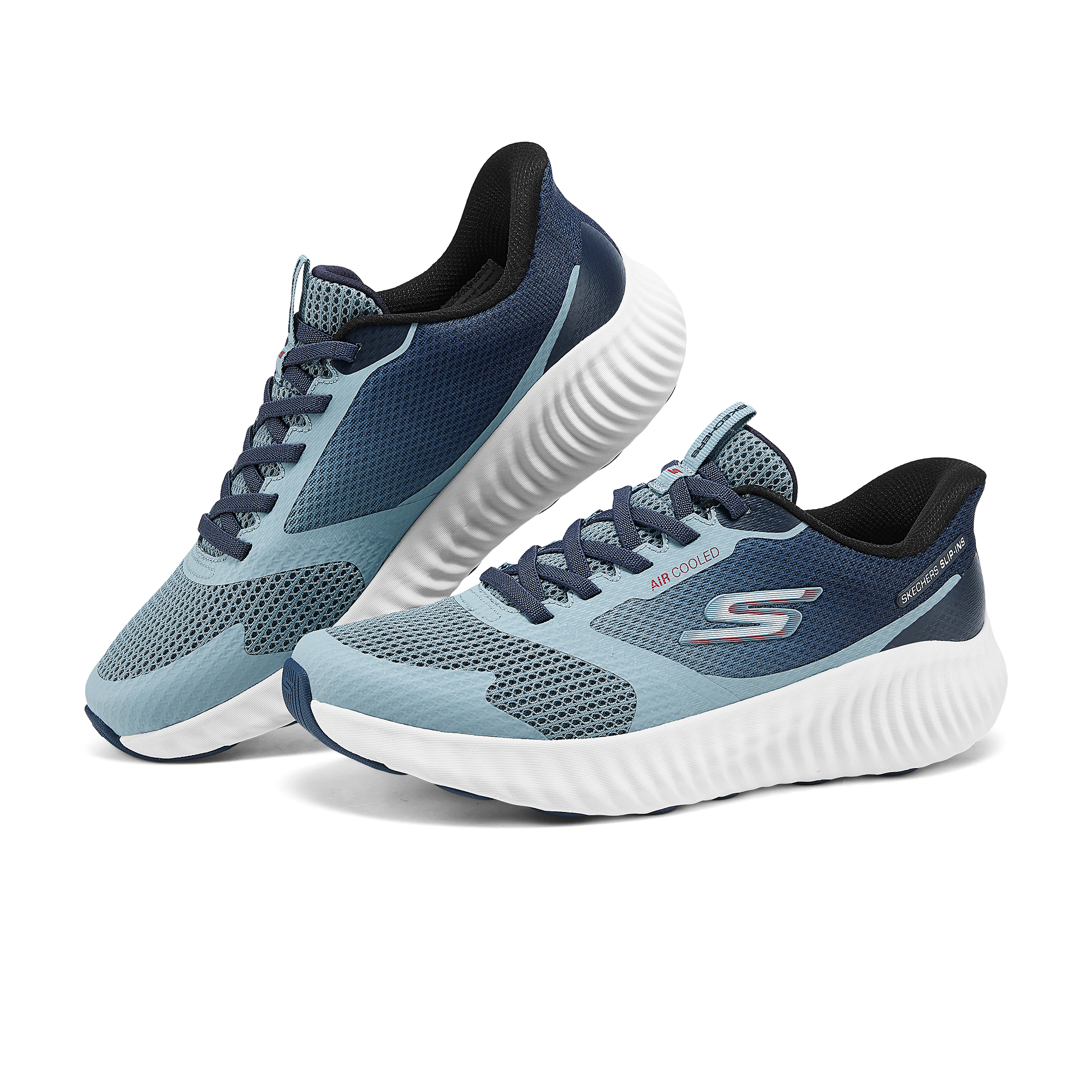 Skechers GO RUN Now Starfuse Low top Casual Shoes Men’s Dark Blue