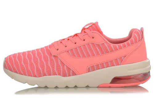 Li Ning Breathable Low top Running Shoes Women's Pink