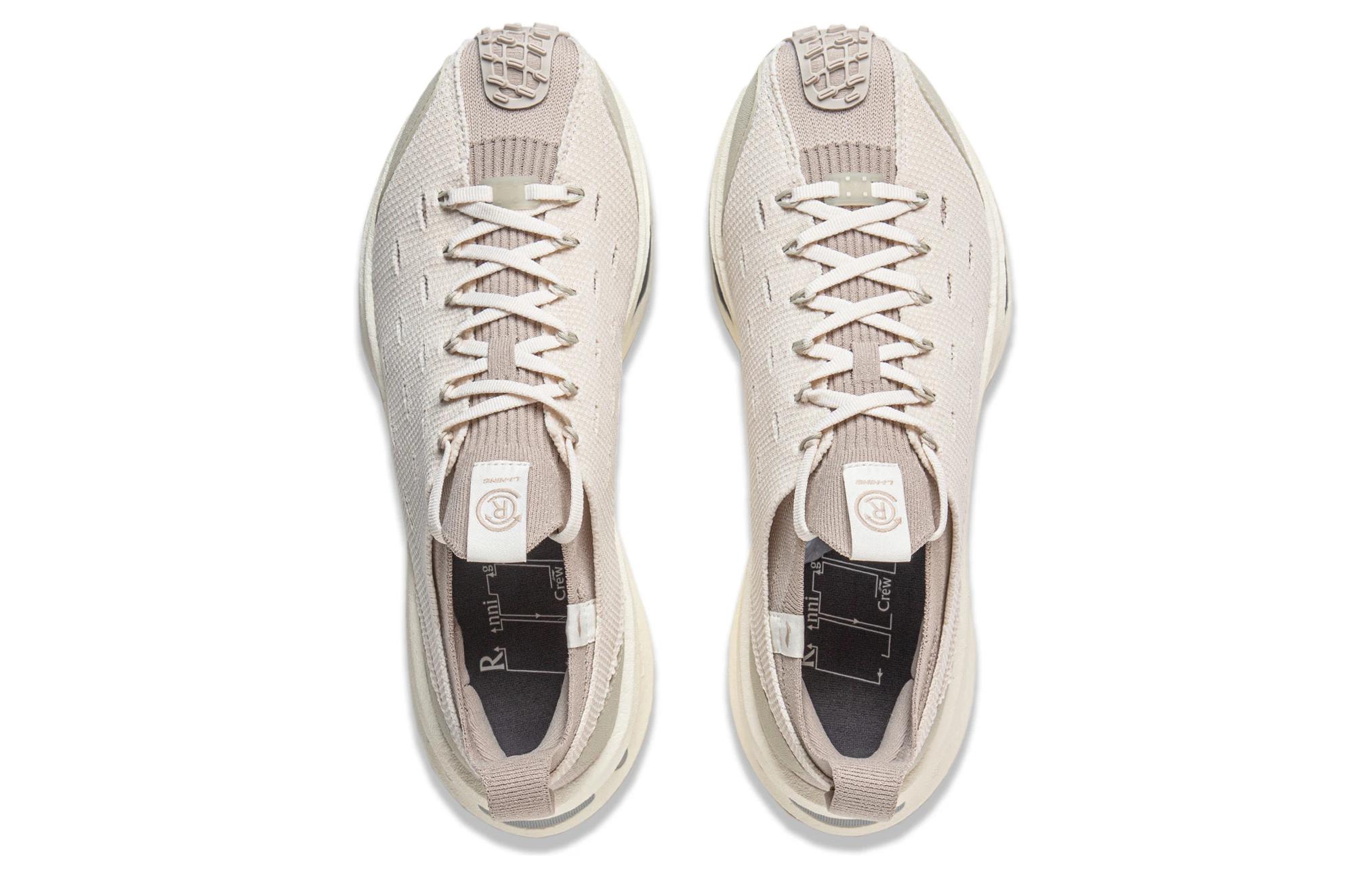 Li Ning Cushioning Abrasion Resistant Slip Resistant Low top Trendy Sneakers & Casual Shoes Unisex Gray