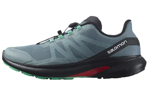 SALOMON Running Shoes Men's Low Top Black/Blue
