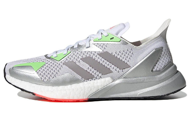 Adidas X9000l3 Comfortable Breathable Low top Running Shoes Women's White Silver