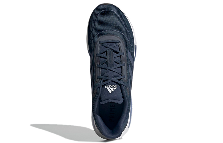 Мужские кроссовки adidas Galaxar Run (сине-белые) — Синий / белый — фото 5