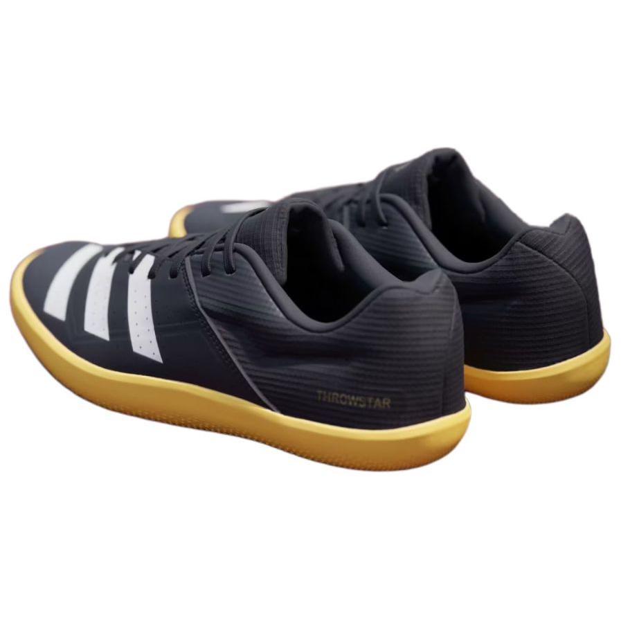 Adidas Abrasion Resistant Abrasion Resistant Low top Running Shoes Men’s Black Yellow White