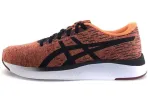 Asics Streetwise Comfortable Low top Running Shoes Women's Black Orange