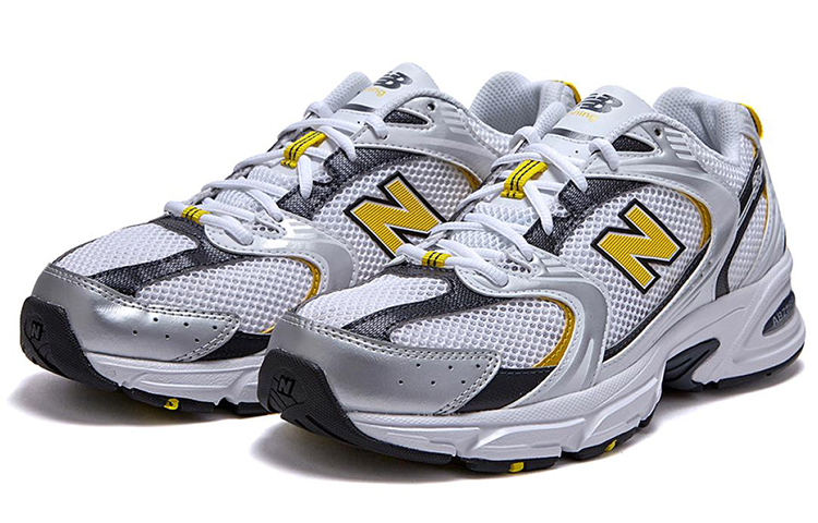 Кроссовки New Balance 530 (бело-желтые) — фото 3