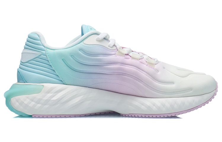 Li Ning Slip Resistant Abrasion Resistant Low top Running Shoes Women’s Light Blue