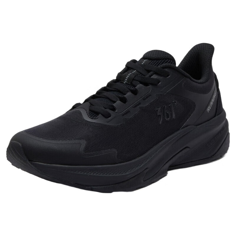 361° Cushioning Breathable Low top City Commuting Running Shoes Men’s Obsidian Black