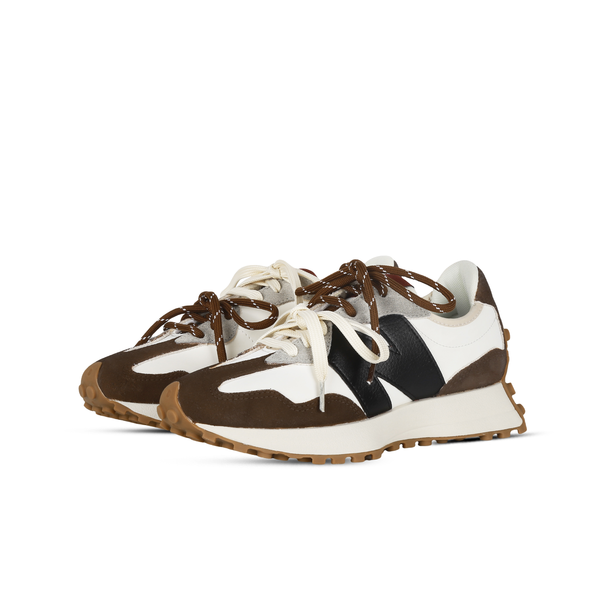 New Balance NB 327 Cushioning, Wear Resistant Low top Running Shoes Women’s Brown