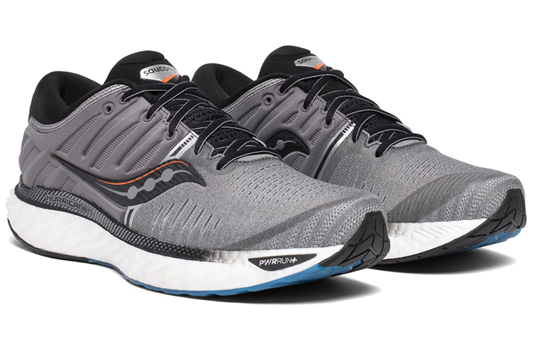 Saucony Hurricane Mesh Cushioning Slip Resistant Support Lightweight Low top Running Shoes Men’s Gray Black