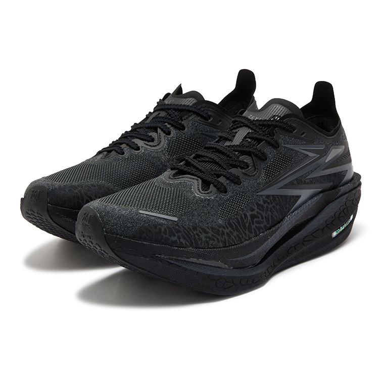 361° Flame 4 Low top Casual Running Shoes Unisex Black Gray