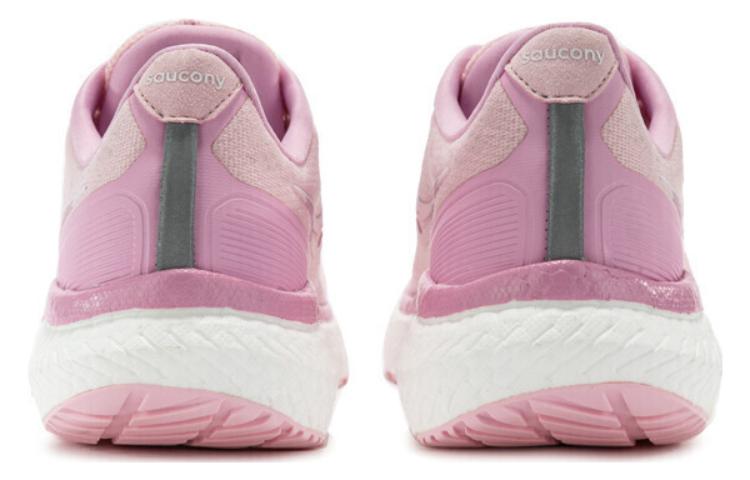 saucony Triumph 19 Running Shoes Unisex Low-top Pink/white