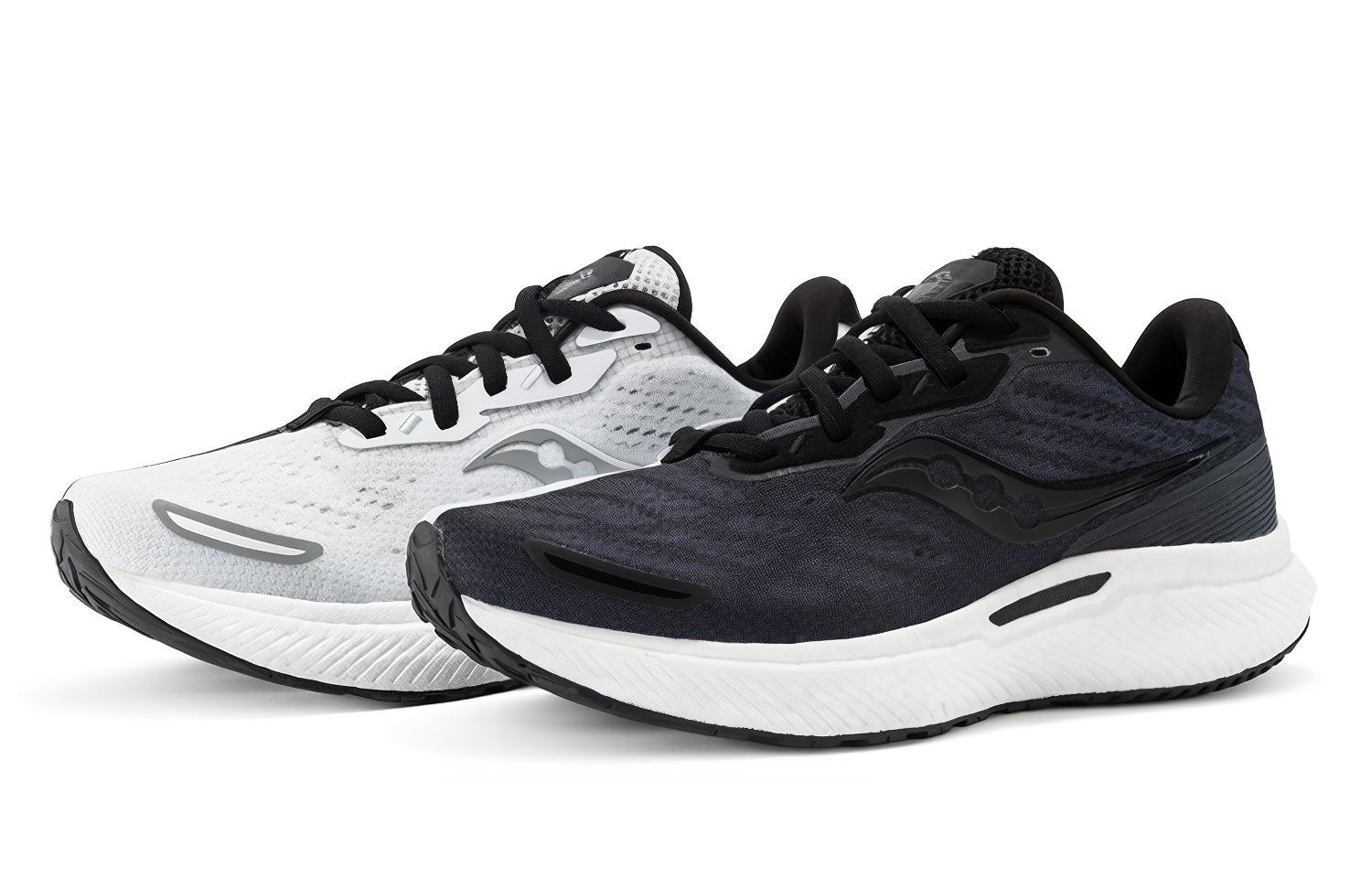 Saucony Triumph Victory 19 Running Shoes Men’s Low Top White/Blue