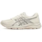 ASICS Gel Contend 4 Comfortable Abrasion Resistant Breathable Low top Running Shoes Women's Ecru