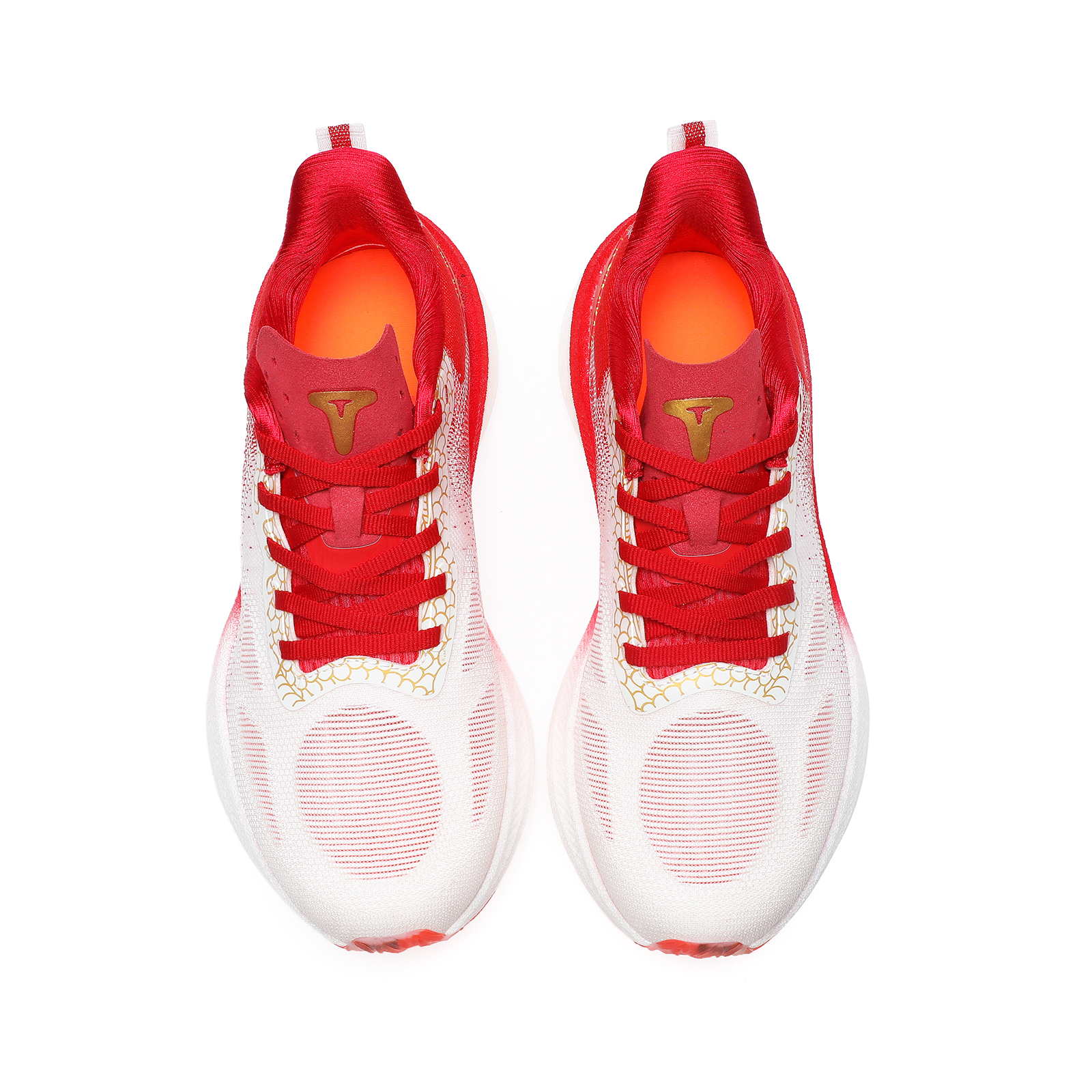 TREEPERI Running Shoes Unisex Low Top Champion Red