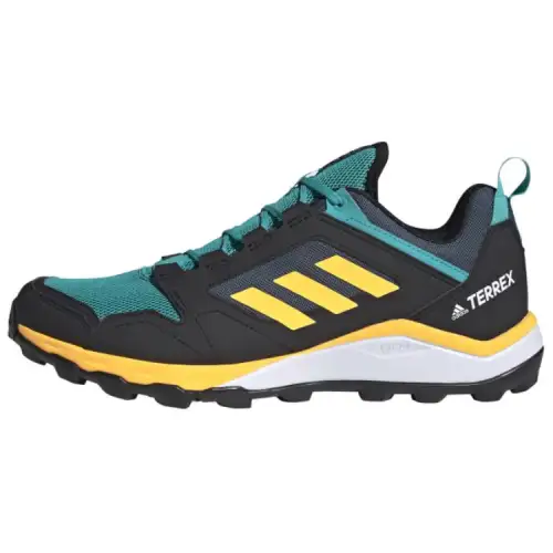 Adidas Terrex Agravic Comfortable Fabric Breathable Low top Running Shoes Men's Black