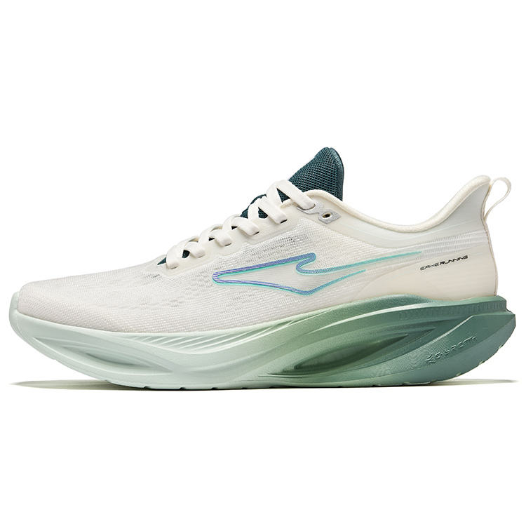 Erke Cushioning Rebound Low top City Commuting Running Shoes Men’s Microcrystal White Pine Green