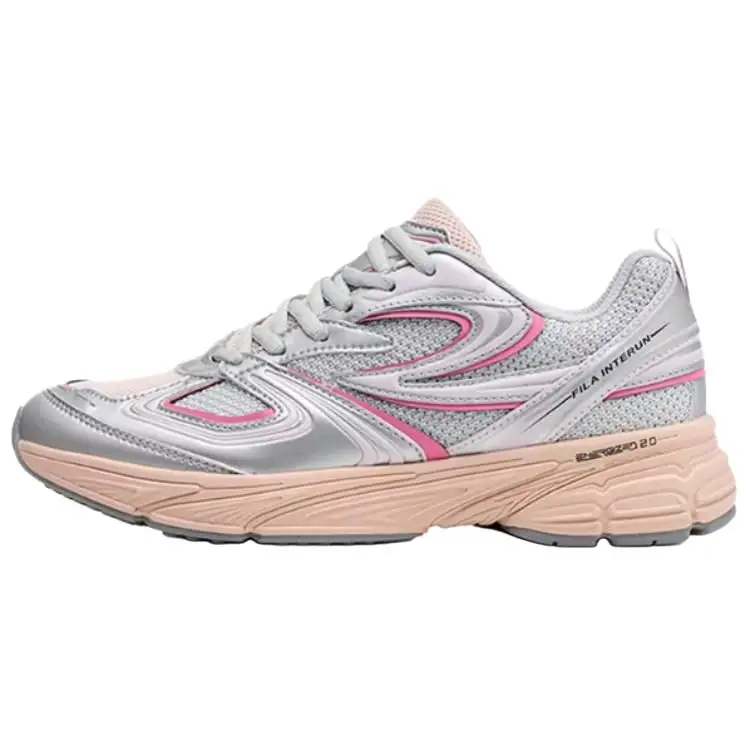 FILA INTERUN Low top Running Shoes Unisex Silver