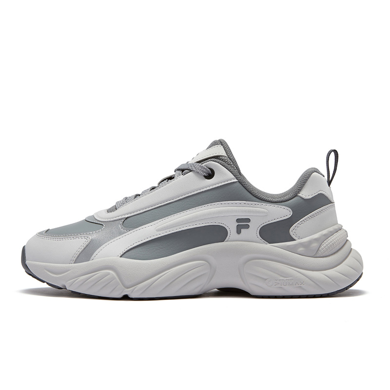 FILA FUSION Conch D Abrasion Resistant Low top Casual Running Shoes Men’s Gray