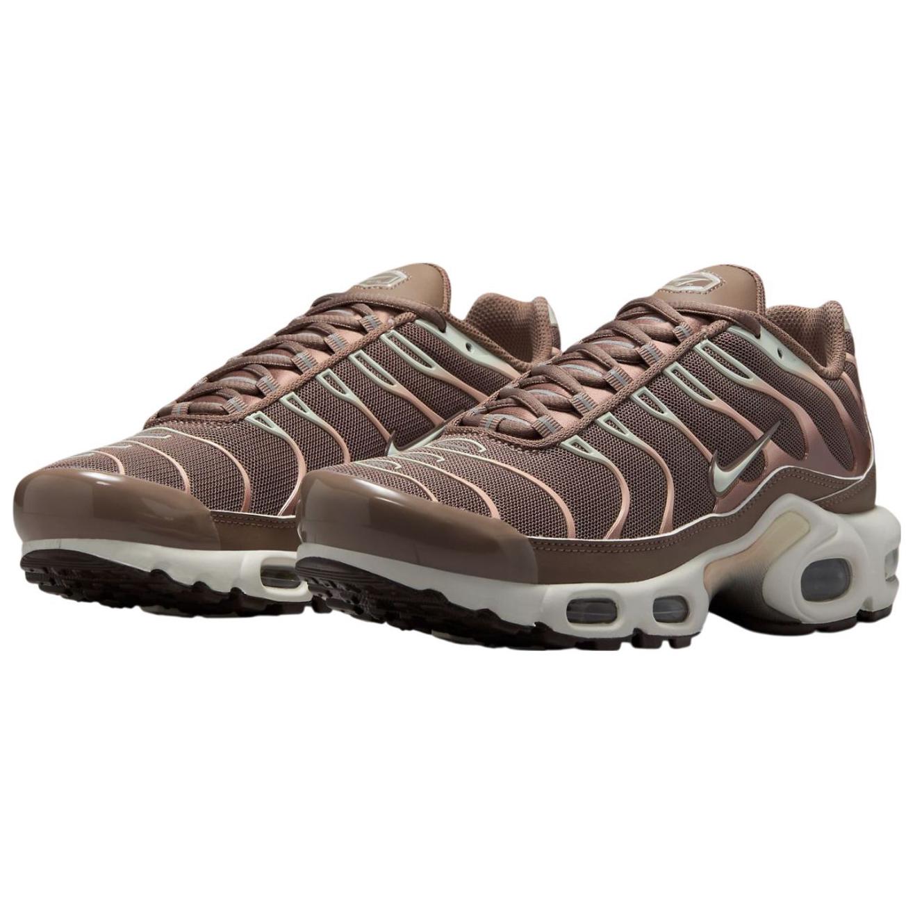 Nike Air Max Plus Mink Brown Baroque Brown Sail Metallic Silver Women’s