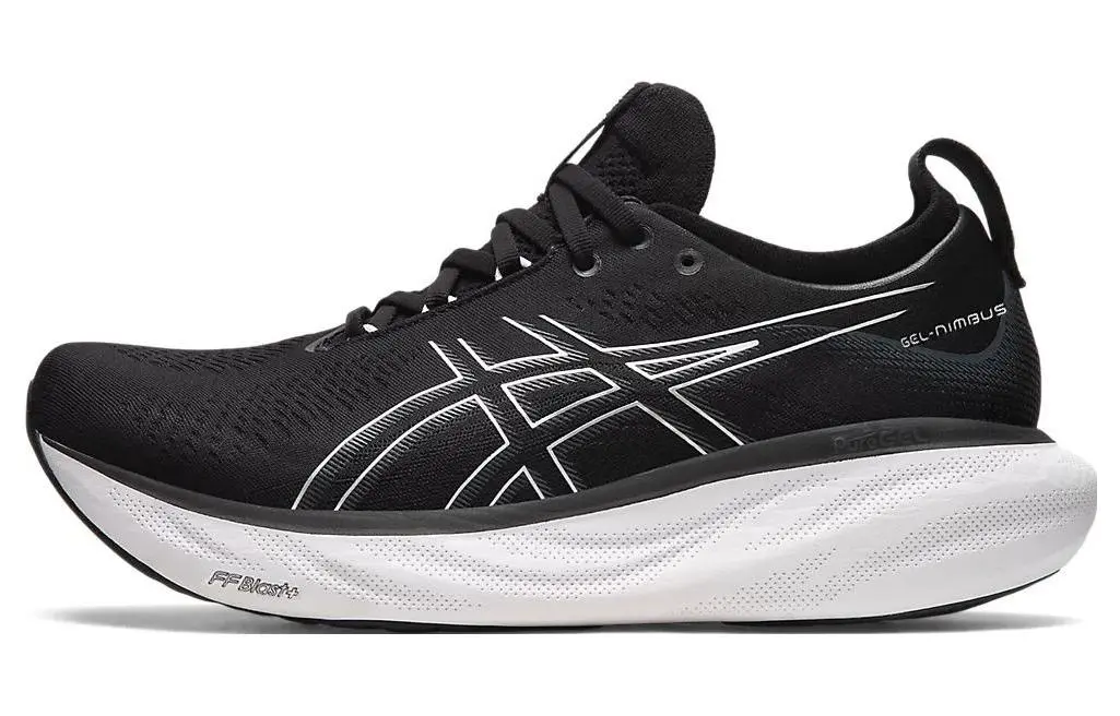 ASICS Gel Nimbus 25 Black Pure Silver