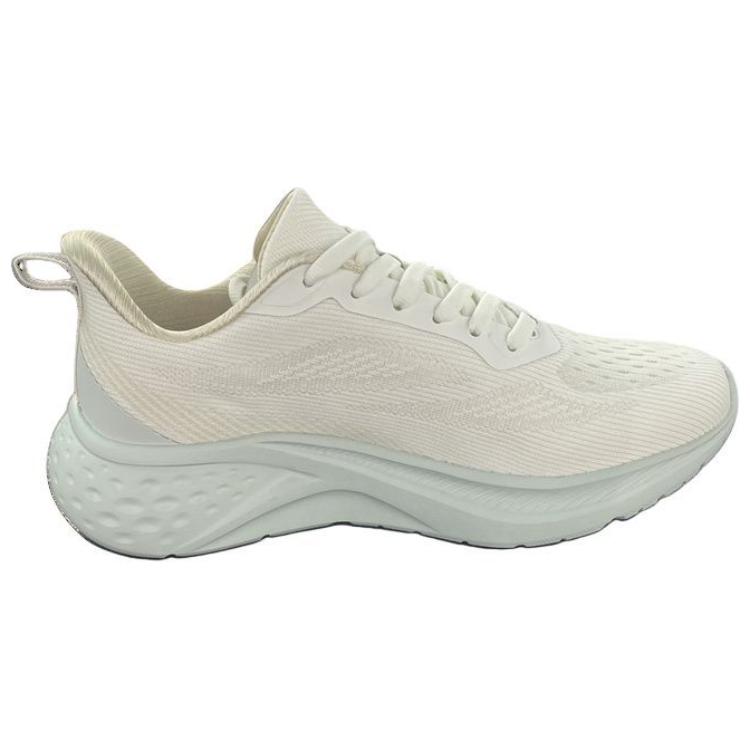 Erke Abrasion Resistant Breathable Abrasion Resistant Breathable Low top Running Shoes Women’s Microcrystal White