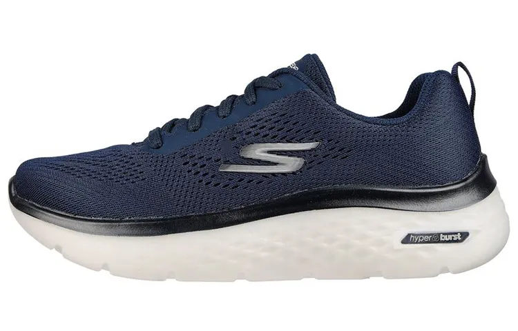 Skechers Go Walk Hyper Burst Casual Low top Running Shoes Women's Blue