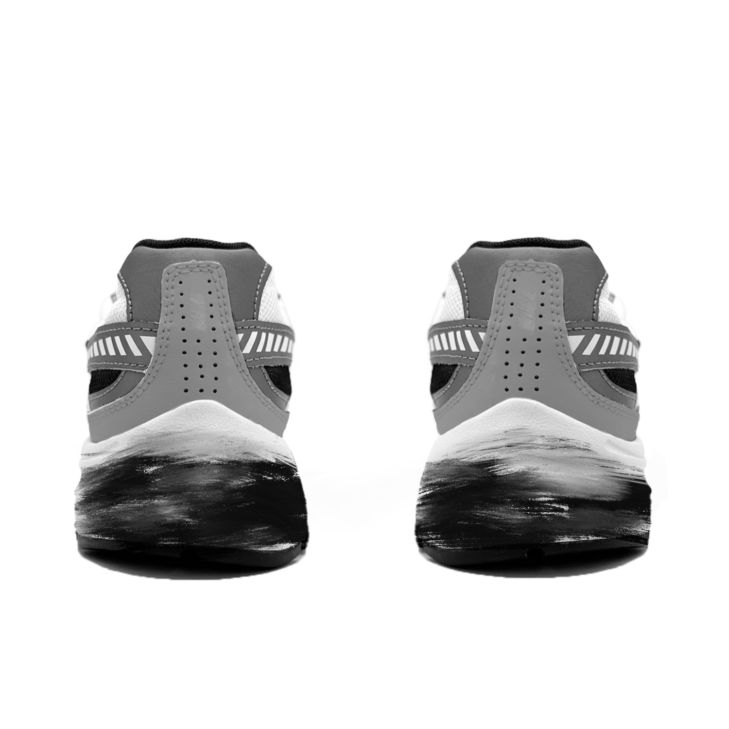 Nike Initiator Cow Split Leather Abrasion Resistant Low top Casual City Commuting Running Shoes Men’s Black