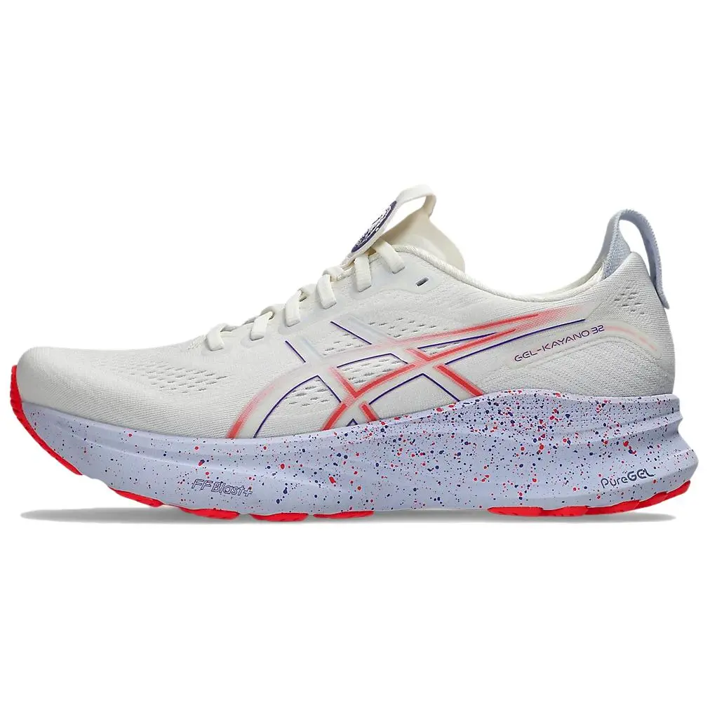 ASICS GEL KAYANO 32 IFFBLAST+Technology, Grip Long Distance Running Sprint Running Shoes Men's White