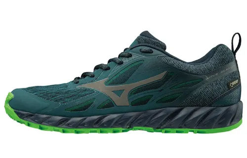 Mizuno Wave Ibuki Gt Cushioning Slip Resistant Abrasion Resistant Low top Running Shoes Green