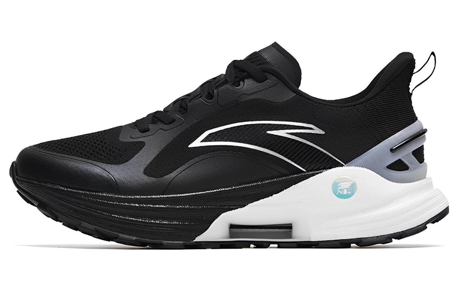 ANTA Gen 3.0 Running Shoes Women's Low Top Black White Silver