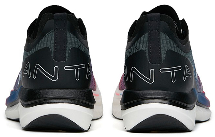 ANTA C202 GT Running Shoes Men’s Low Top Anta Black/Neon Pink/Soaring Blue