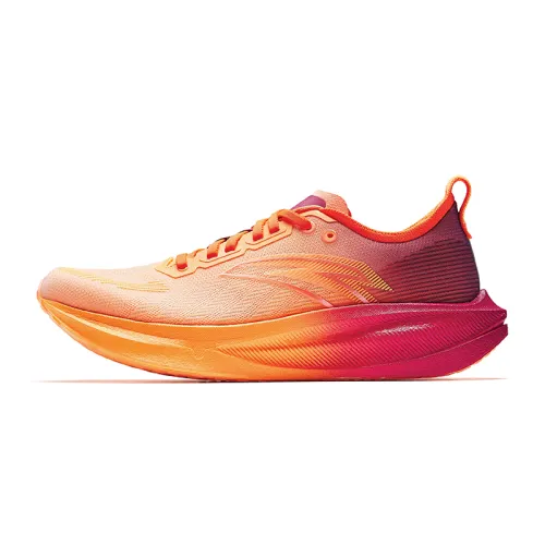 Anta Horsepower 2 Slip Resistant Abrasion Resistant Low top Casual Racing Training Running Shoes Men's Orange Red