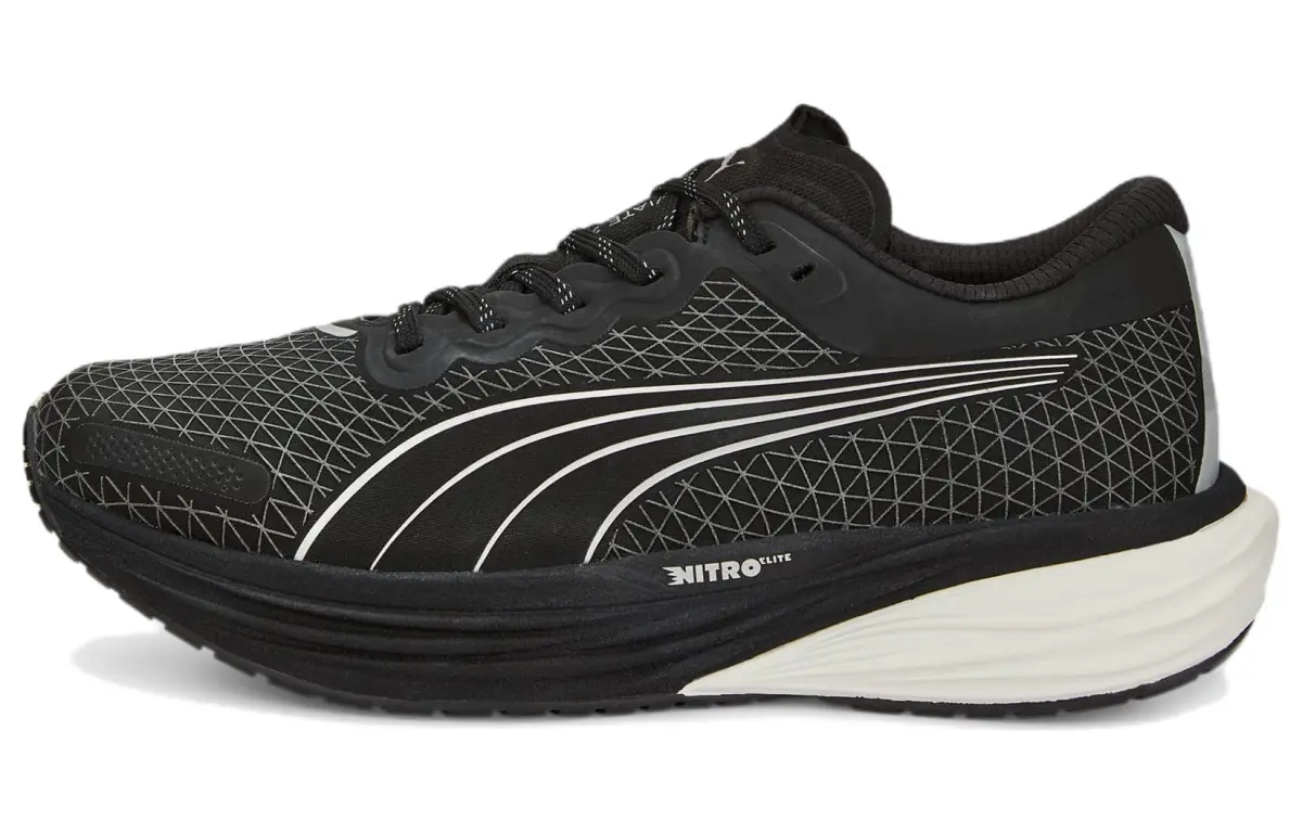 PUMA Deviate Nitro 2 Wtr 'Black Metallic Silver' Women's